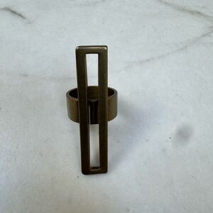 Antique Artisan Brass Ring